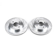 Power Stop AR8238XPR 1993-2002 Saturn SC1 Disc Brake Rotor Set