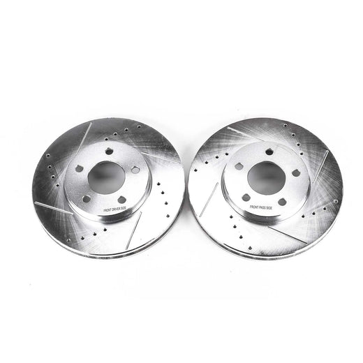 Power Stop AR8269XPR PowerStop Evolution Performance Drilled and Slotted Rotor Pair