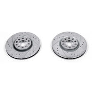 Power Stop AR83086XPR 2015-2023 Jeep Renegade Disc Brake Rotor Set