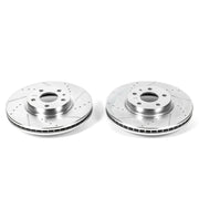 Power Stop AR85150XPR 2013-2020 Ford Fusion Disc Brake Rotor Set