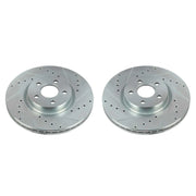 Power Stop AR85196XPR 2018-2023 Ford Transit Connect Disc Brake Rotor Set