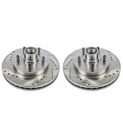 Power Stop AR8625XPR 1996-2002 Chevrolet Express 1500 Disc Brake Rotor Set