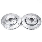 Power Stop AR8661XPR 2006-2009 Pontiac Montana Disc Brake Rotor Set