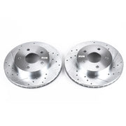 Power Stop AR8742XPR 1999-2004 Jeep Grand Cherokee Disc Brake Rotor Set