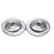 Power Stop AR8795XPR 2006-2010 Jeep Grand Cherokee Disc Brake Rotor Set