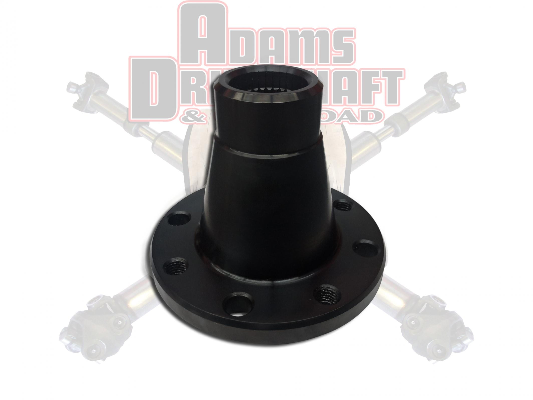 Adams Driveshaft Driveline and Axles Adams Driveshaft FFJK-PM4600 - Adams Forged Jeep JK Front 1350 Series CV Transfer Case Flange With 2 Inch Pilot