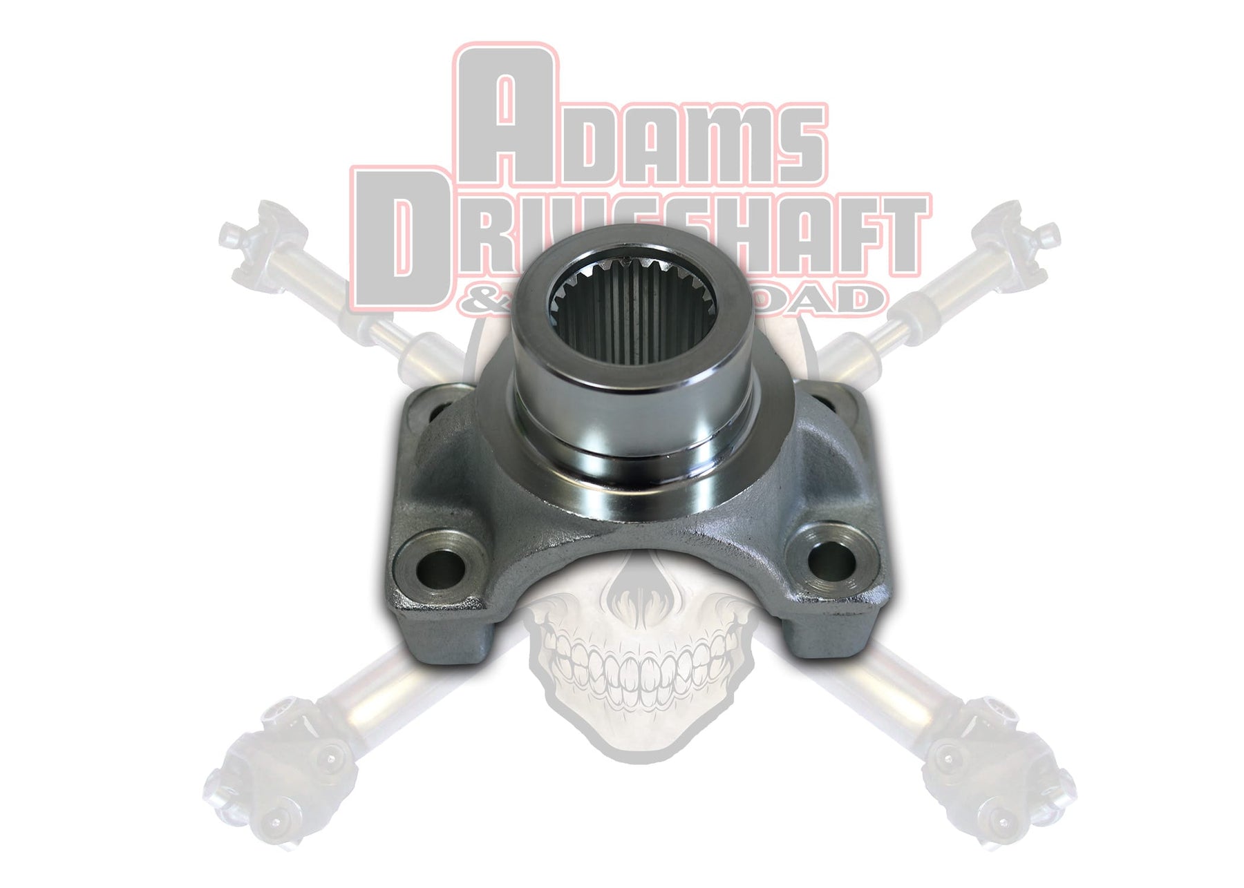 Adams Driveshaft Driveline and Axles Adams Driveshaft FFJK-PM5003 - Adams Forged Jeep JK Front 1350 Series Pinion Yoke U-Bolt Style Dana 30 Or Dana 44 Rubicon Or Non Rubicon