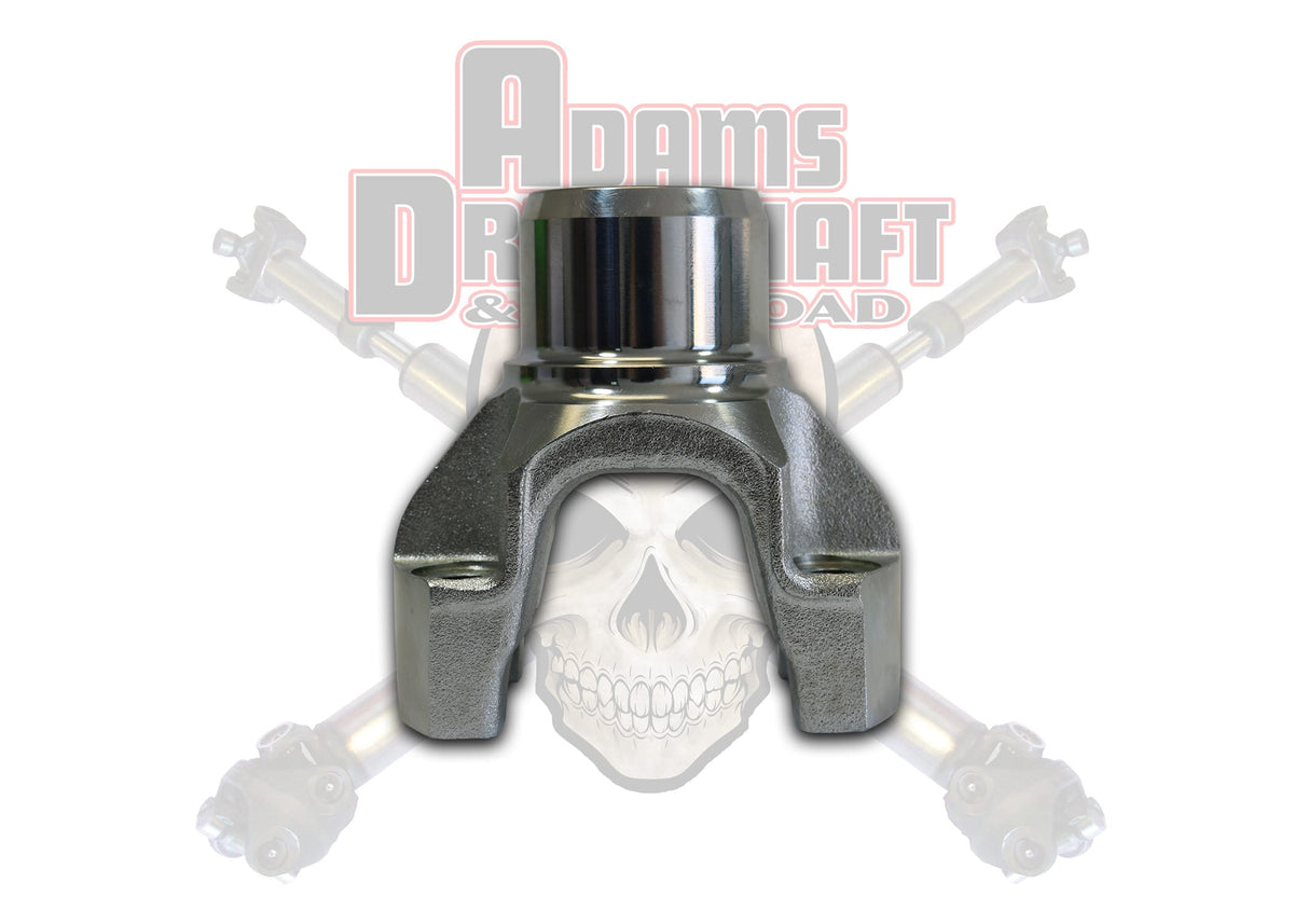 Adams Driveshaft Driveline and Axles Adams Driveshaft FFJK-PMCV01 - Adams Forged Jeep JK Front 1350 Series Half Round CV Transfer Case Yoke