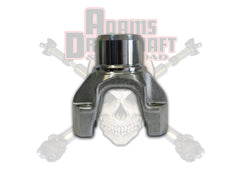 Adams Driveshaft ASDFJTF-PMCV01 - Adams Forged Jeep JT Front 1350 Series Half Round CV Transfer Case Yoke