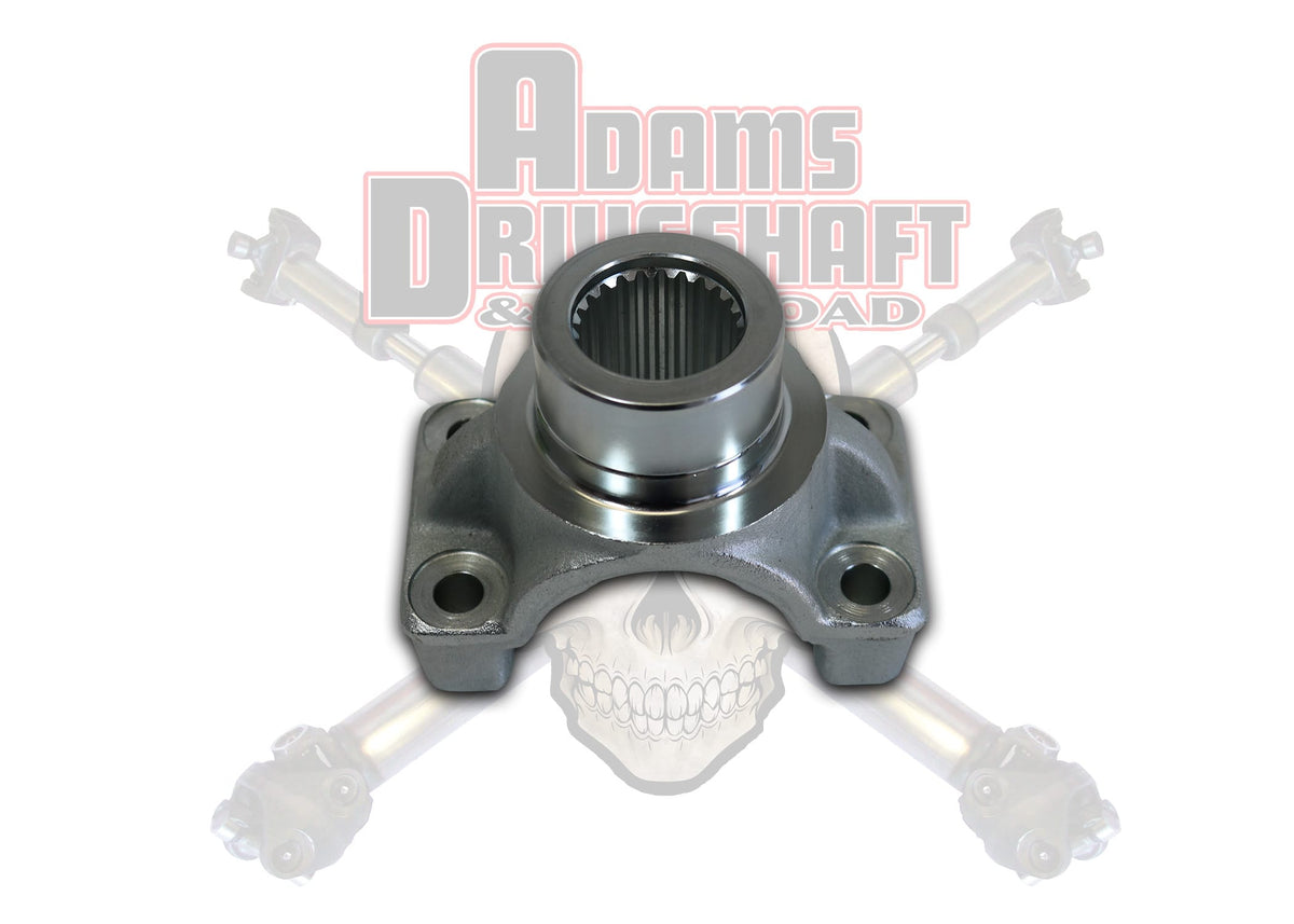 Adams Driveshaft Driveline and Axles Adams Driveshaft FRJK-PM5004 - Adams Forged Jeep JK Rear 1350 Series Pinion Yoke U-Bolt Style Rubicon Or Non Rubicon