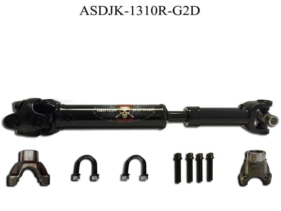Adams Driveshaft Driveline and Axles Adams Driveshaft JK-1310R-G2D - JK Rear 1310 CV Greaseable Driveshaft 2 Door Adams Driveshaft