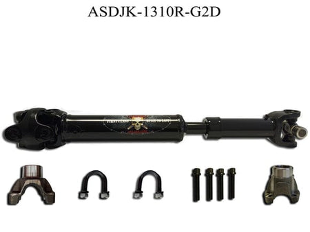 Adams Driveshaft Driveline and Axles Adams Driveshaft JK-1310R-G2D - JK Rear 1310 CV Greaseable Driveshaft 2 Door Adams Driveshaft