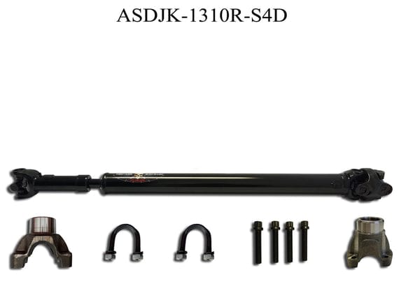 Adams Driveshaft Driveline and Axles Adams Driveshaft JK-1310R-S4D - JK Rear 1310 Solid CV Driveshaft 4 Door Adams Driveshaft