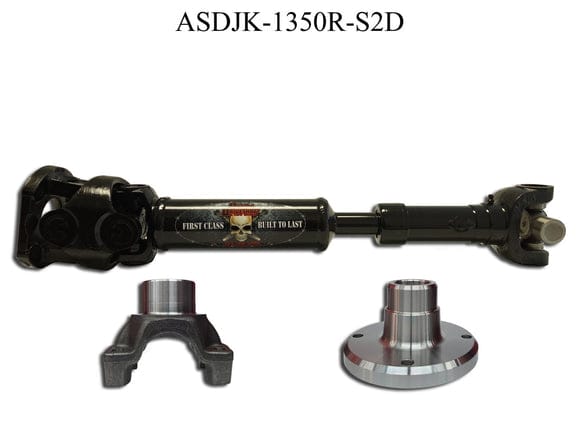 Adams Driveshaft Driveline and Axles Adams Driveshaft JK-1350R-S2D - JK Rear 1350 Solid CV Driveshaft 2 Door Adams Driveshaft