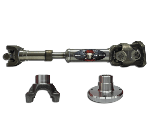 Adams Driveshaft JK-1350R-S4D - JK Rear 1350 Solid CV Driveshaft 4 Door Adams Driveshaft