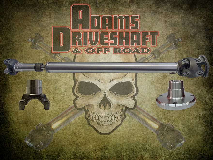 Adams Driveshaft NA Adams Driveshaft JL-1350R-S4D - JL Rear 1350 Solid CV Driveshaft 4 Door (Rubicon - Sport - Sahara) Adams Driveshaft