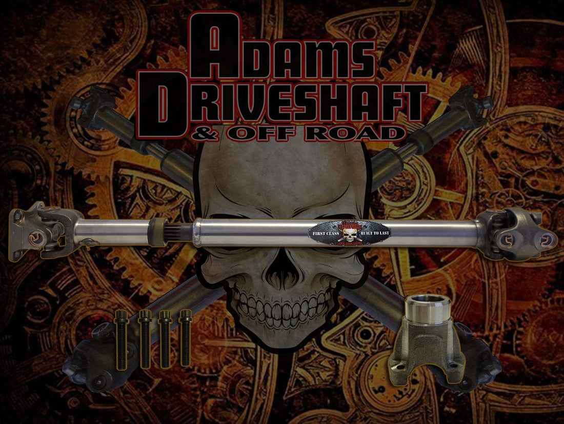 Adams Driveshaft NA Adams Driveshaft JT-1310F-S - JT Front 1310 Solid CV Driveshaft with Flange (Rubicon - Sport - Overland) Adams Driveshaft