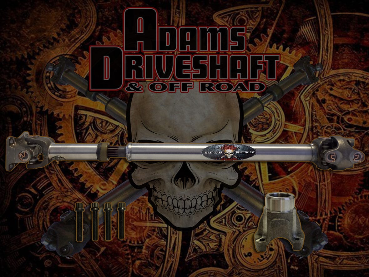 Adams Driveshaft NA Adams Driveshaft JT-1310F-S - JT Front 1310 Solid CV Driveshaft with Flange (Rubicon - Sport - Overland) Adams Driveshaft