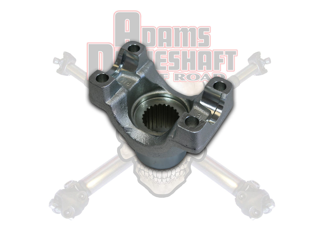 Adams Driveshaft Driveline and Axles Adams Driveshaft RJL-PM5006-SA - Adams Forged Jeep JL Sahara Rear 1350 Series Pinion Yoke U-Bolt Style With An M200 Differential