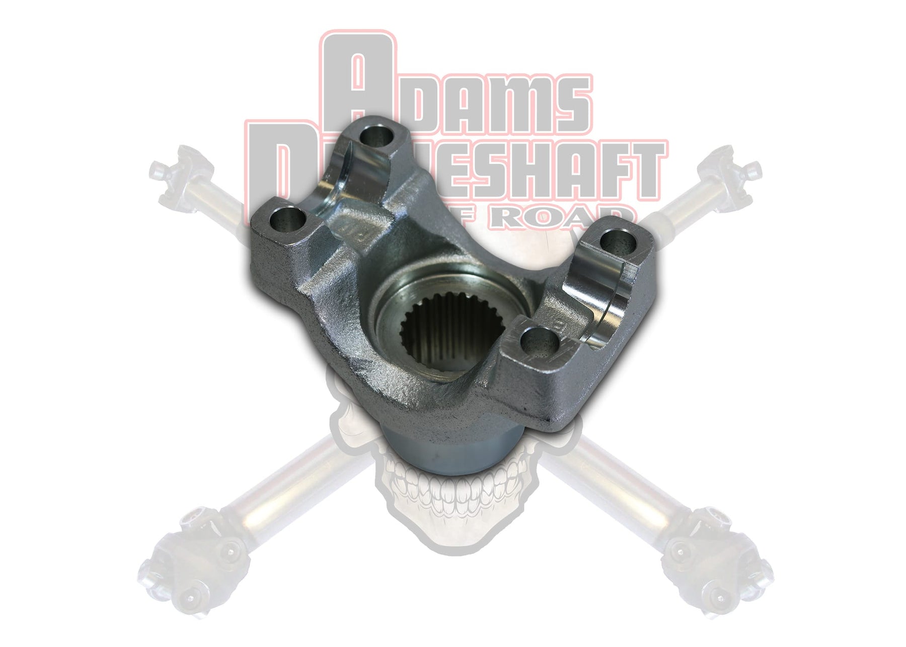 Adams Driveshaft Driveline and Axles Adams Driveshaft RJL-PM5006-SA - Adams Forged Jeep JL Sahara Rear 1350 Series Pinion Yoke U-Bolt Style With An M200 Differential