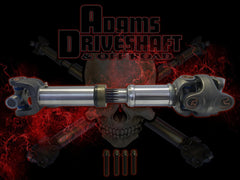 Adams Driveshaft ASDTJ-1310CVR-S - TJ Rear Non Rubicon 1310 CV Driveshaft Extreme Duty Series