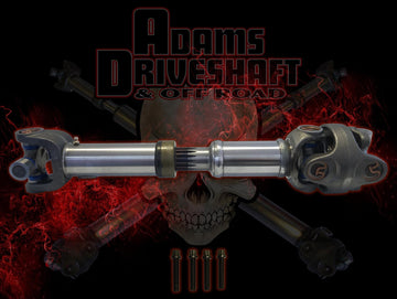 Adams Driveshaft Driveline and Axles Adams Driveshaft TJ-1310CVR-S - TJ Rear Non Rubicon 1310 CV Driveshaft Extreme Duty Series