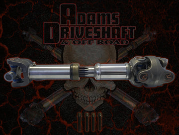 Adams Driveshaft Driveline and Axles Adams Driveshaft YJ-1310CV1330R-G - YJ Rear 1310 CV Driveshaft 1994 - 1995 Heavy Duty Series