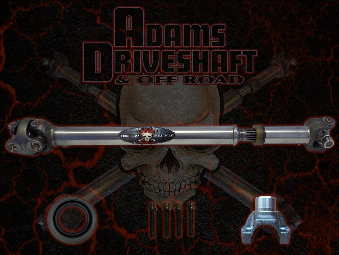 Adams Driveshaft Driveline and Axles Adams Driveshaft YJ-1310CVR-G - YJ Rear 1310 CV Driveshaft 1987 - 1993 Heavy Duty Series