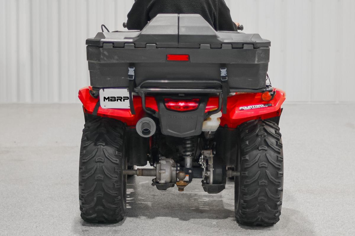 MBRP AT-6109SP - 07-13 Honda Forman/ Rancher 420, 14 Honda Rancher AT420 12-13 Honda Forman/ Rancher 500 1.75 Inch Single Slip-On System with Sport Muffler Sport Series MBRP 2