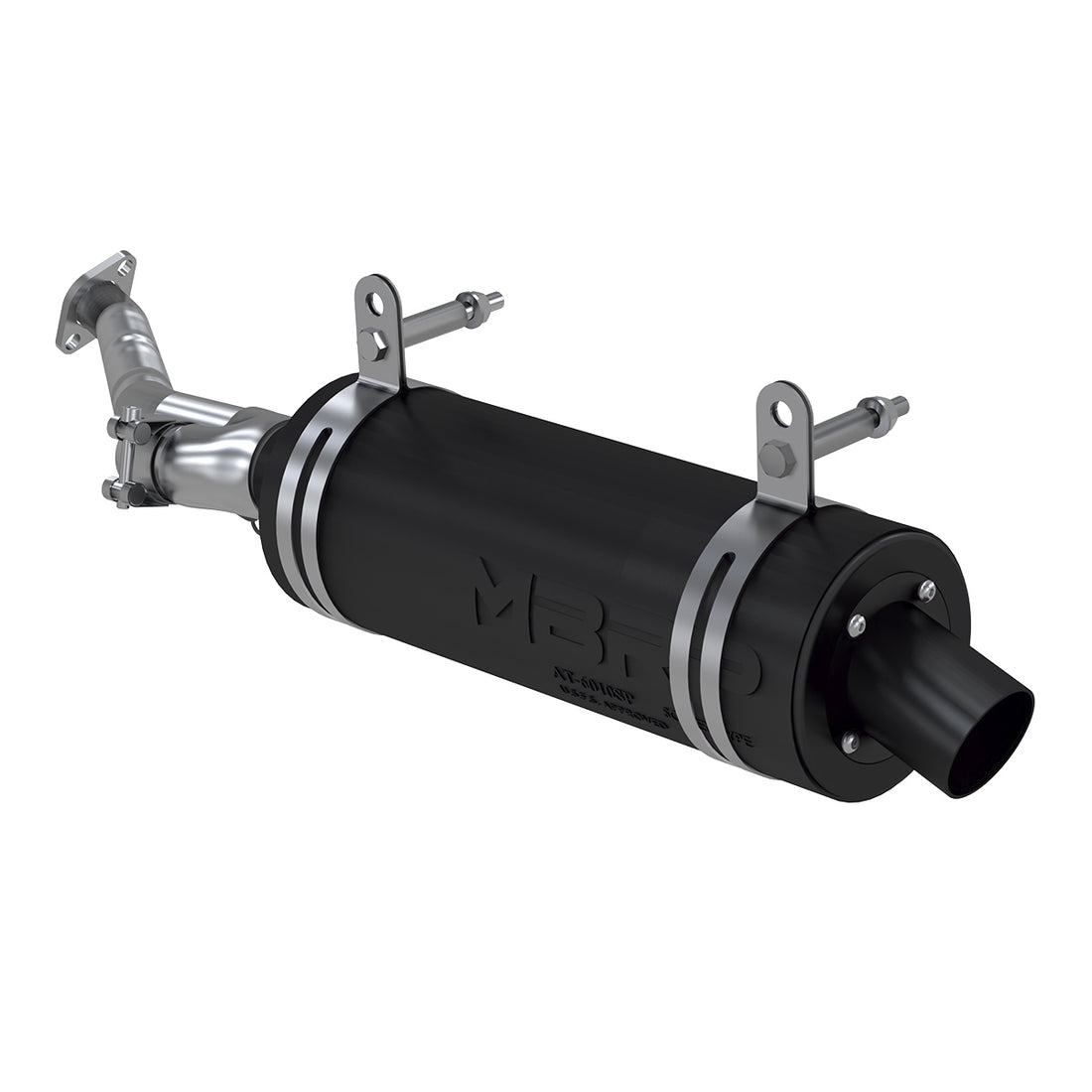 MBRP AT-6600SP - Slip-On Combination W/Sport Muffler For 06-11 Kawasaki KVF 750 Brute Force MBRP