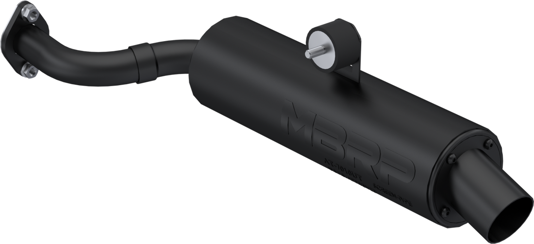 MBRP AT-7216 - 2010-Up Polaris Outlaw/Sportsman 90/110 and 2023-Up Can-am Renegade 70/110 Direct Slip-on Utility Muffler MBRP