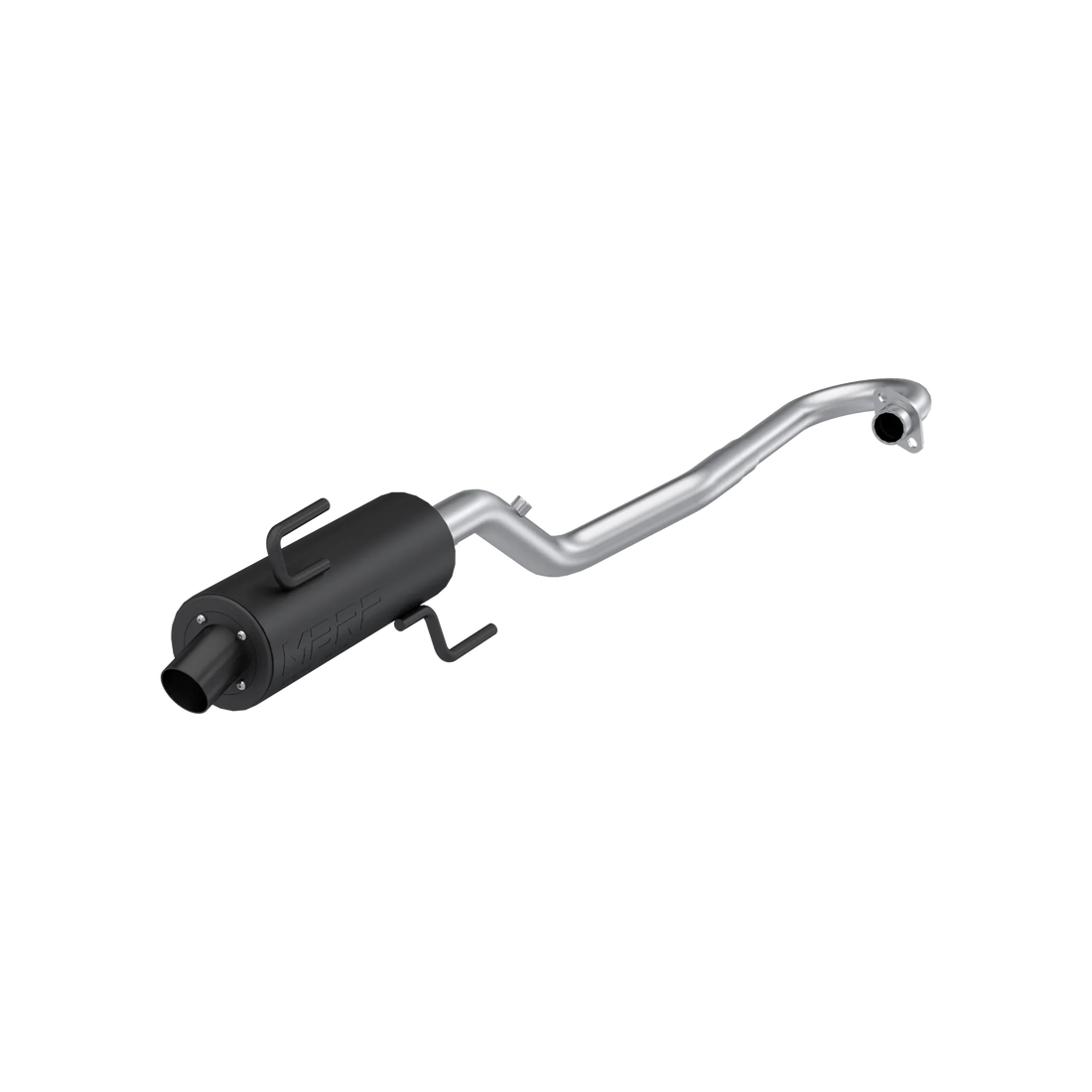 MBRP AT-8111P - 2015-Up Honda Forman Rubicon 500/520/ Rancher 420 IRS Performance Series Slip-on Exhaust, Black-Coated MBRP