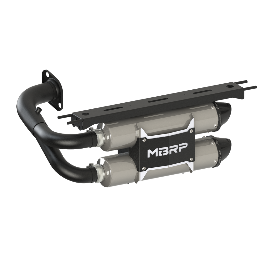 MBRP AT-9110PT - Stacked Dual Slip On Exhaust Pipe For 19-Up Honda Talon 1000 Performance Series MBRP