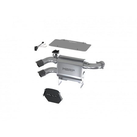MBRP AT-9208AS - 17-Up Can-Am Maverick Dual-Out Active Exhaust MBRP 1