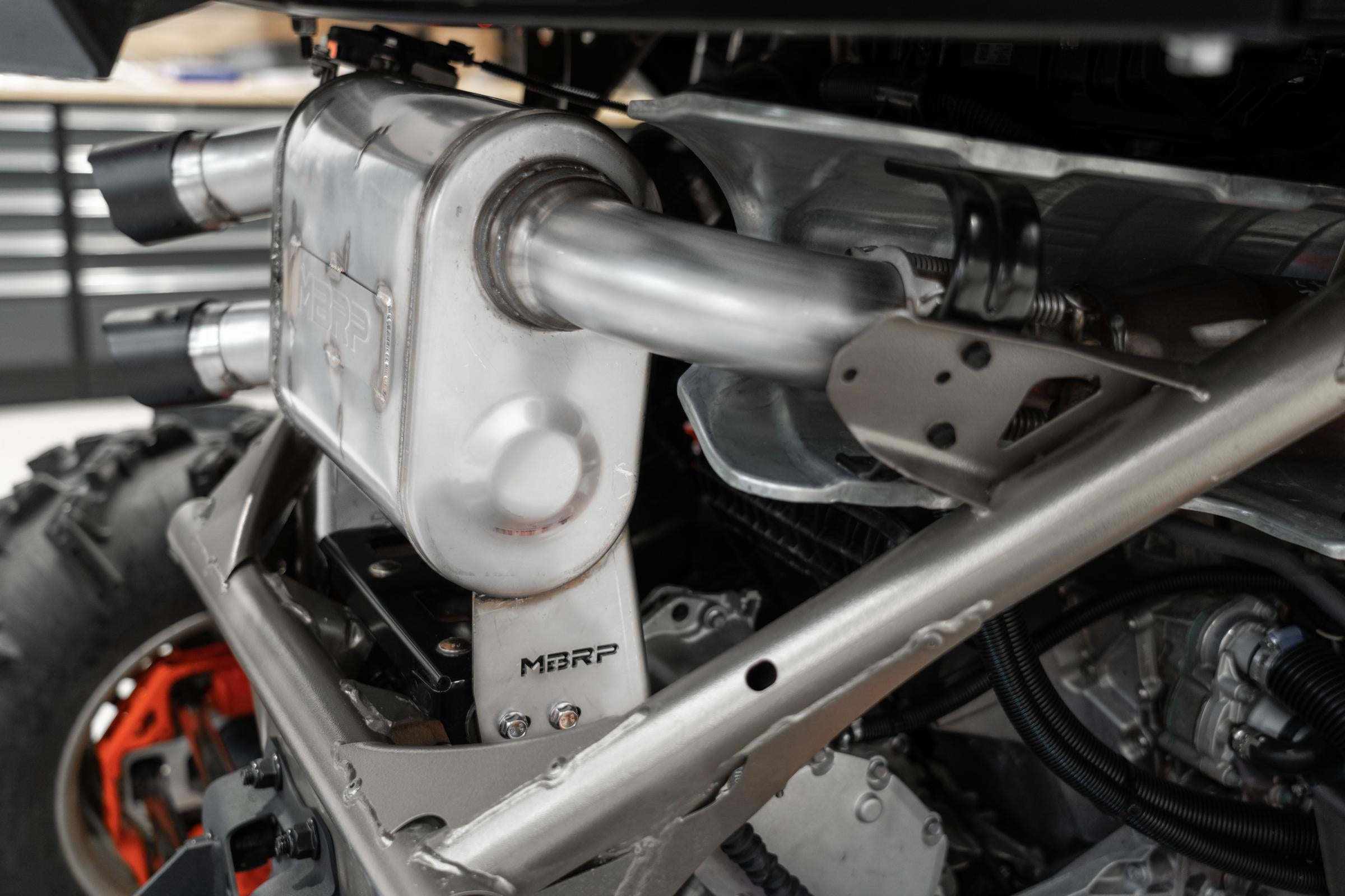 MBRP AT-9208AS - 17-Up Can-Am Maverick Dual-Out Active Exhaust MBRP 3