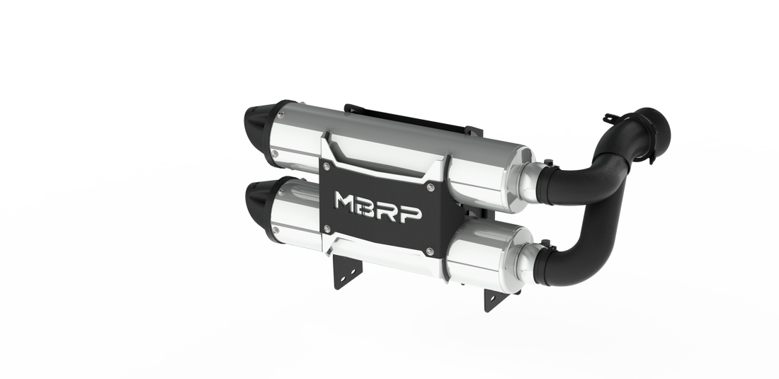 MBRP AT-9208PT - Dual Slip-On Performance Series For 17-Up Can-Am Maverick X3/Turbo/Turbo R/Turbo RR MBRP