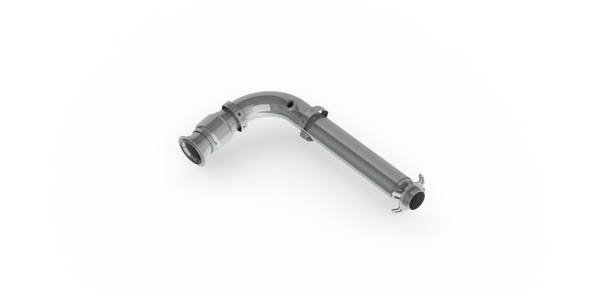 MBRP AT-9208RP - Race Exhaust Pipe For 17-Up Can-Am Maverick X3/Turbo/ Turbo R/ Turbo RR MBRP