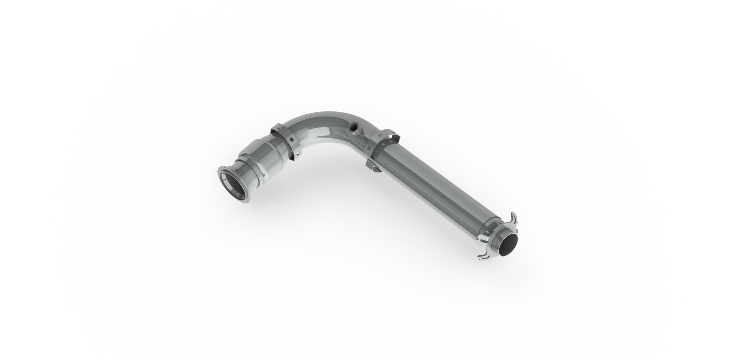MBRP AT-9208RP - Race Exhaust Pipe For 17-Up Can-Am Maverick X3/Turbo/ Turbo R/ Turbo RR MBRP