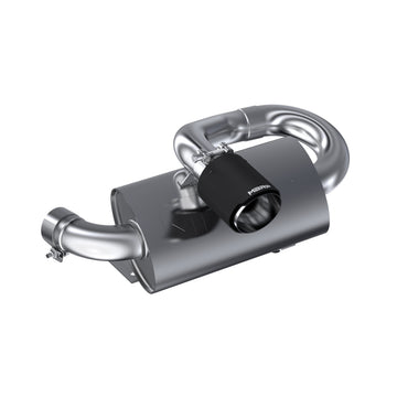 MBRP AT-9211PT - Single Slip-On Center Exit Performance Series For 19-21 Can-Am Maverick Sport 1000R, MBRP