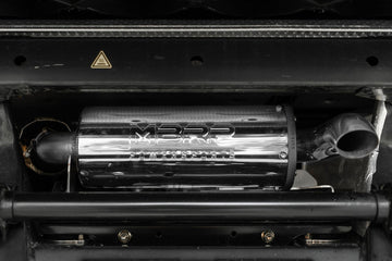 MBRP AT-9212PT - 16-Up Can Am Defender 5 Inch Slip-on Muffler Performance Series MBRP