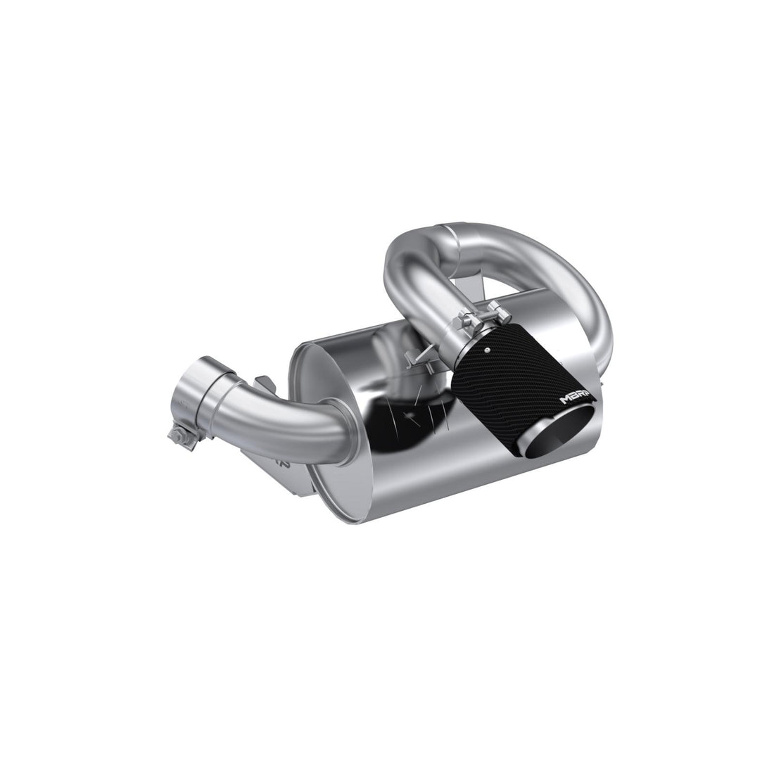 MBRP AT-9215PT - 21-Up CAN-AM Commander 1000R/ Maverick Sport 1000R Single Slip-on Center Exit Performance Series MBRP