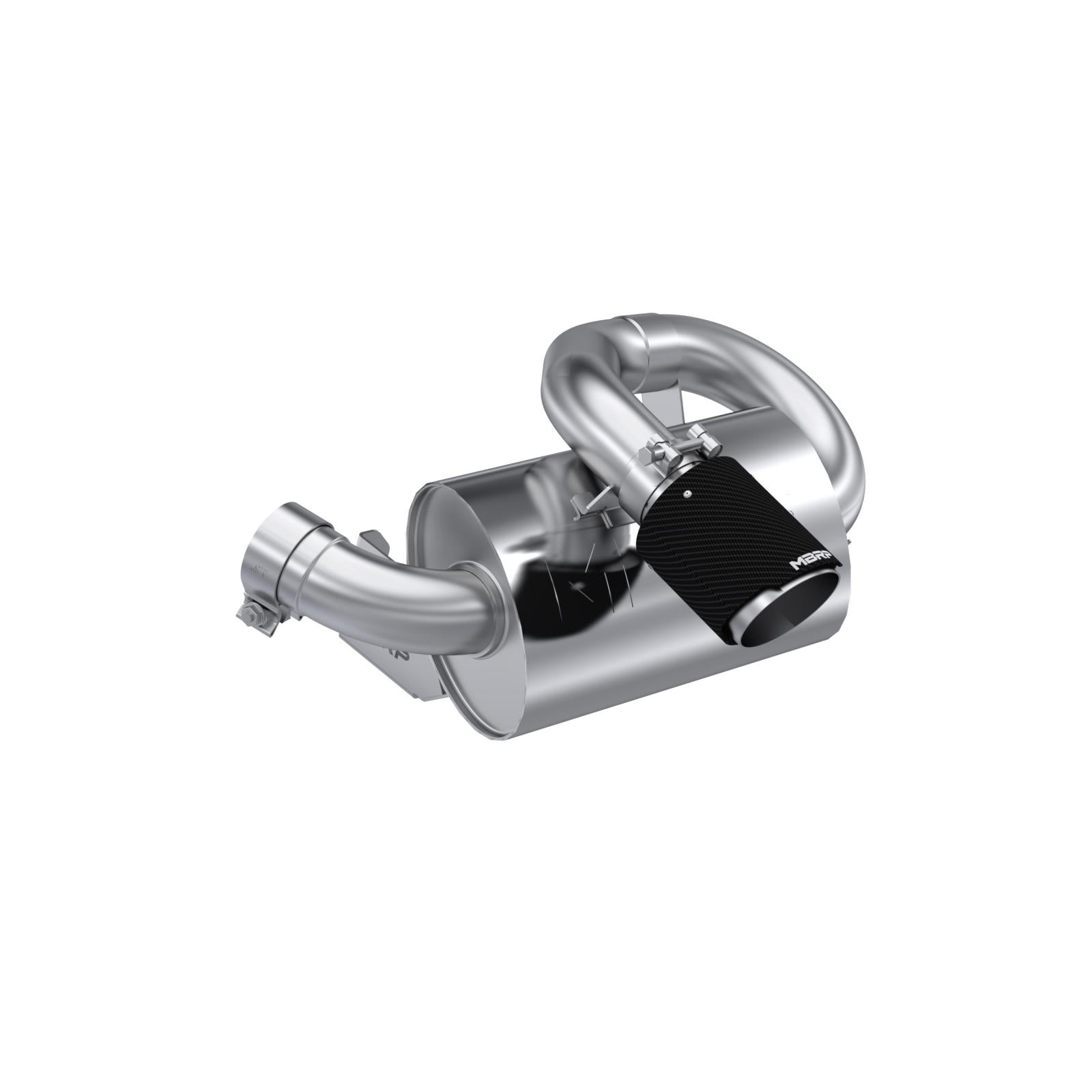 MBRP AT-9215PT - 21-Up CAN-AM Commander 1000R/ Maverick Sport 1000R Single Slip-on Center Exit Performance Series MBRP