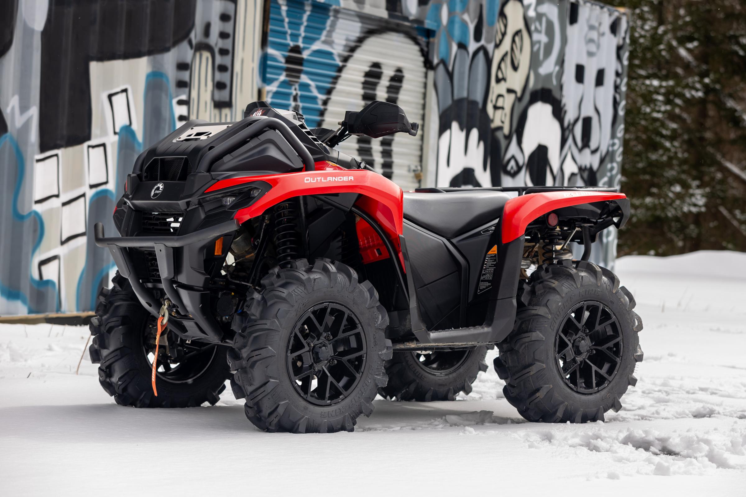 MBRP AT-9218PT - 23-Present Can-Am Outlander 500, 700, PRO HD5, PRO HD 7, 5 Inch Performance Series Exhaust MBRP 3