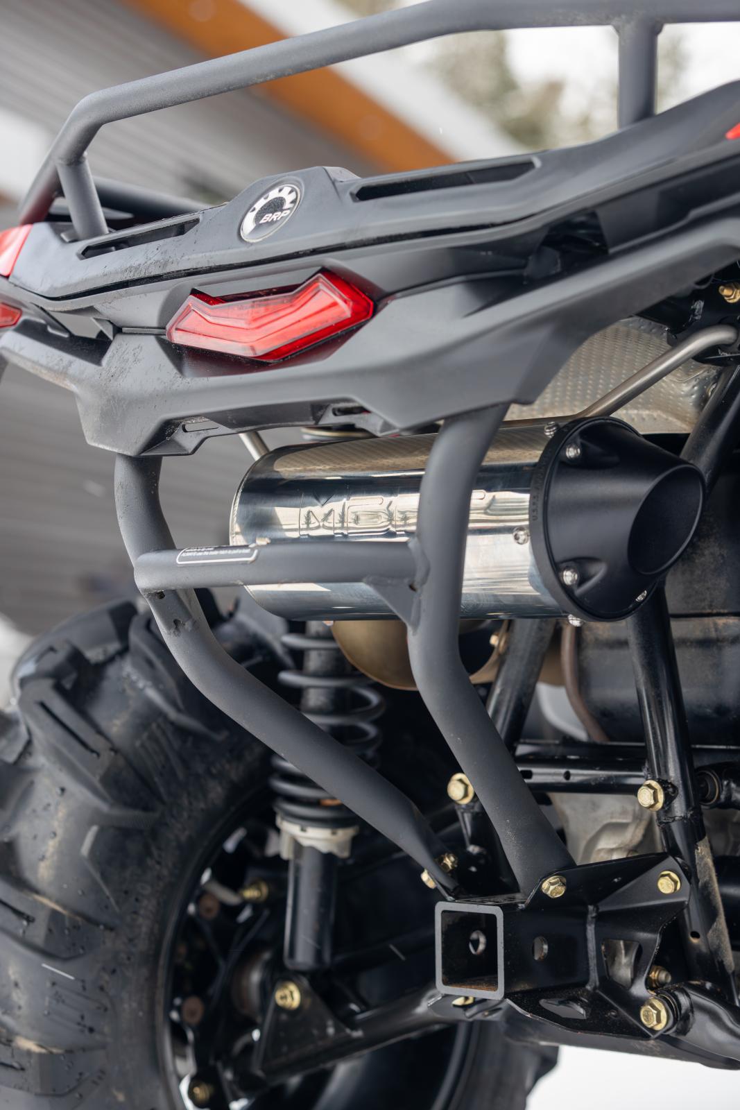MBRP AT-9218PT - 23-Present Can-Am Outlander 500, 700, PRO HD5, PRO HD 7, 5 Inch Performance Series Exhaust MBRP 4