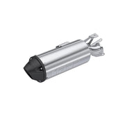MBRP AT-9502PT - 2001-Up Polaris Sportsman 5 Inch Single Slip-on Muffler with Billet Tip Performance Series MBRP