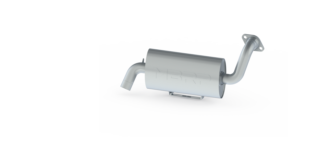 MBRP AT-9519SP - Oval Slip-On Sport Series For 16-Up Polaris RZR S 1000 General 1000 MBRP