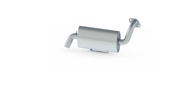 MBRP AT-9519SP - Oval Slip-On Sport Series For 16-Up Polaris RZR S 1000 General 1000 MBRP