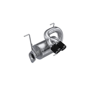 MBRP AT-9533PT - 2022-Up Polaris RZR PRO R T304 Single Slip-on Dual Outlet Performance Series Exhaust with Carbon Fiber Tips MBRP