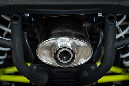 MBRP AT-9534SP - 2020-Up Polaris Sportsman XP 1000S and Scrambler XP 1000 Sport Series Oval Slip-On Muffler with 3 Inch Tip MBRP 3