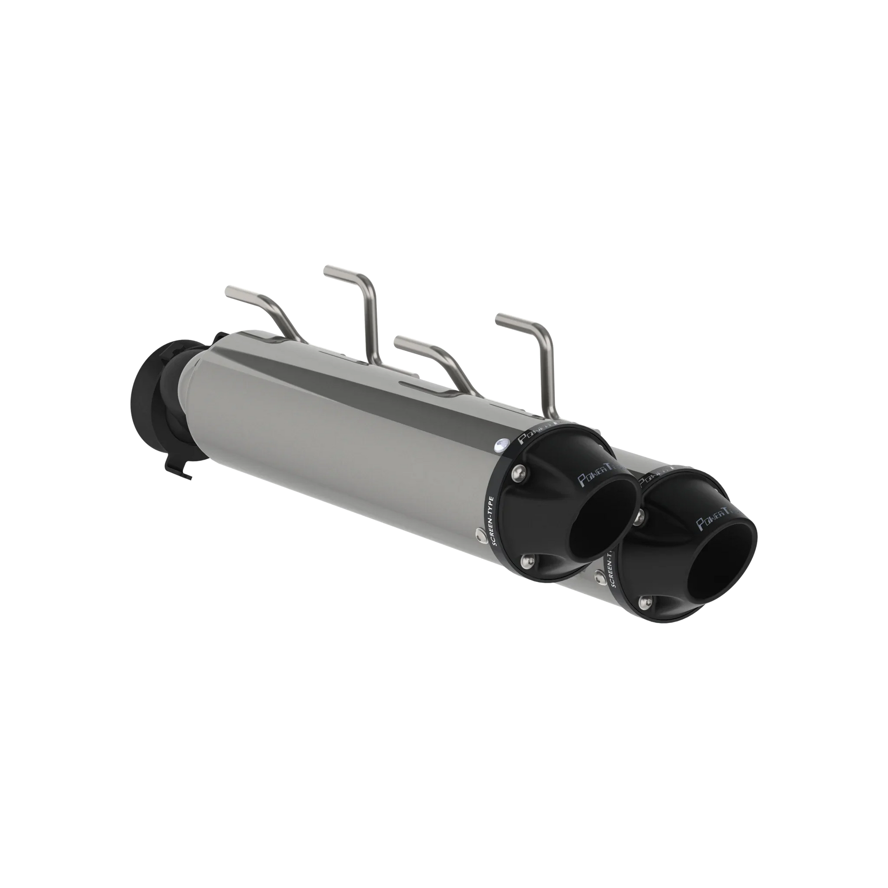 MBRP AT-9706PT - Stacked Dual Slip On Exhaust Pipe Performance Series For 15-19 Arctic Cat WildCat X Models MBRP